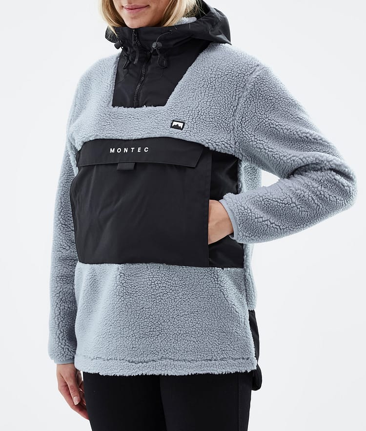 Montec Lima W 22 Fleecehood Dam Soft Blue/Black, Bild 7 av 10