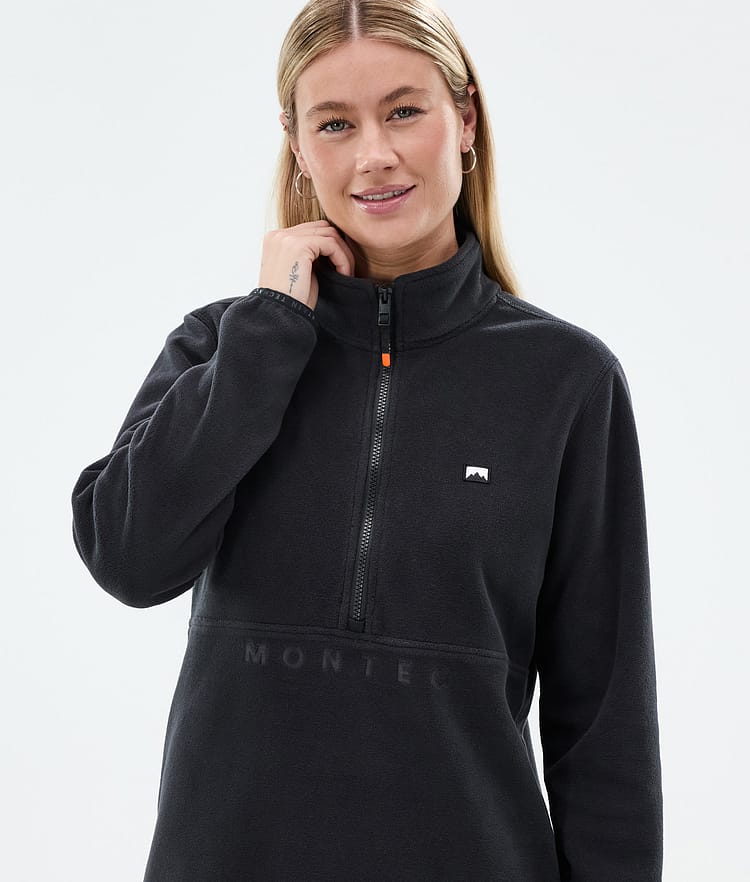 Montec Echo W Fleecetröja Dam Black, Bild 2 av 5