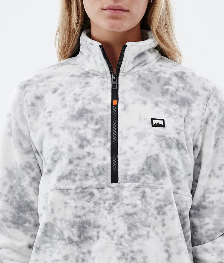 Montec Echo W Fleecetröja Dam Grey Tiedye, Bild 5 av 6