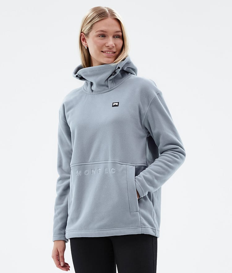Montec Delta W Fleecehood Dam Soft Blue, Bild 1 av 7