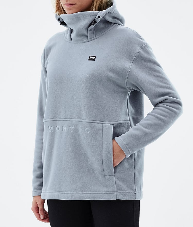 Montec Delta W Fleecehood Dam Soft Blue, Bild 7 av 7