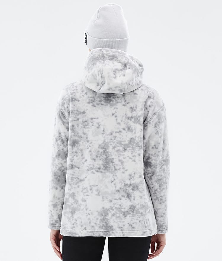 Montec Delta W Fleecehood Dam Grey Tiedye