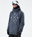 Dope Migoo Snowboardjacka Herr 2X-Up Metal Blue