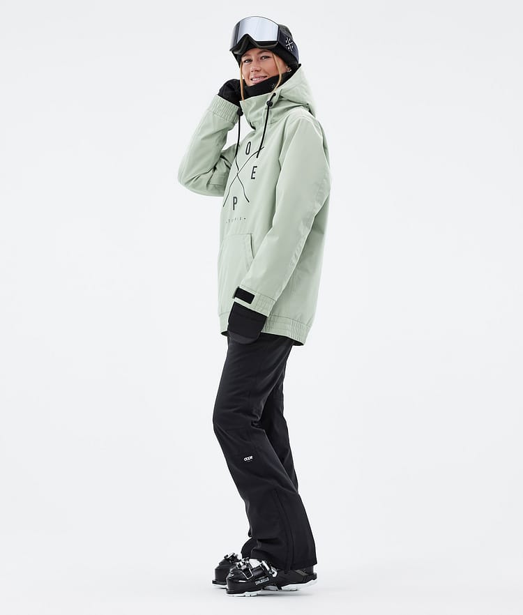 Dope Migoo W Skidjacka Dam 2X-Up Soft Green, Image 4 of 8