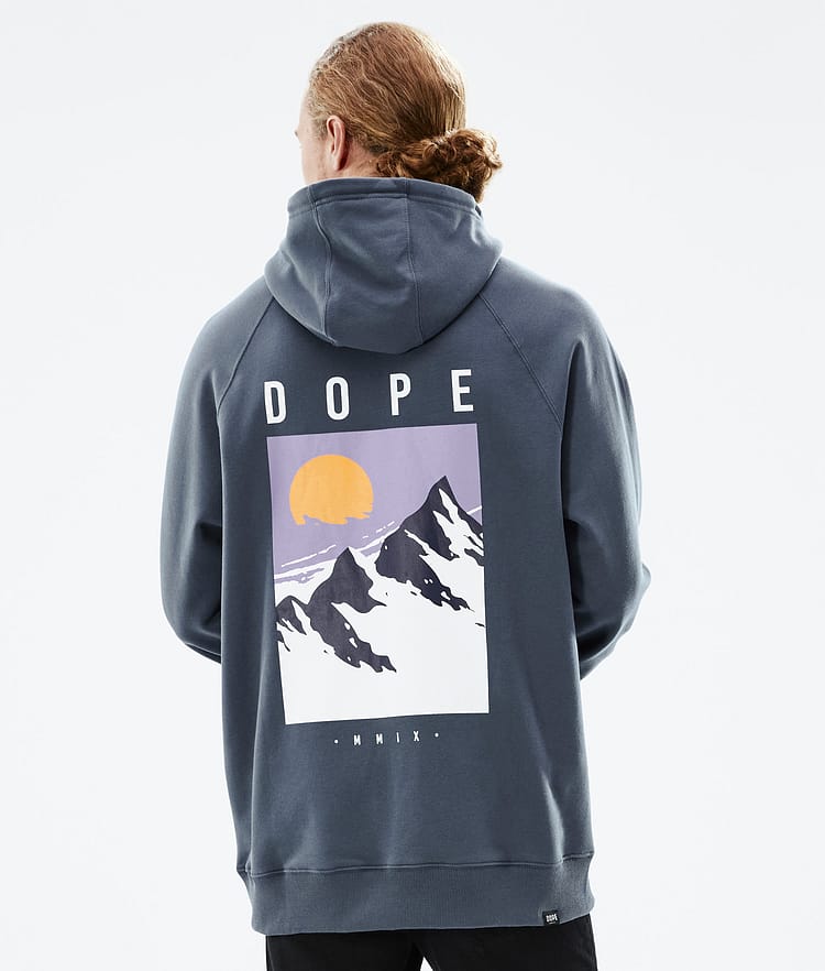 Dope Common 2022 Hood Herr Peak Metal Blue, Bild 1 av 6