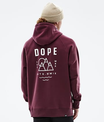 Dope Common 22 Hood Man Summit Burgundy