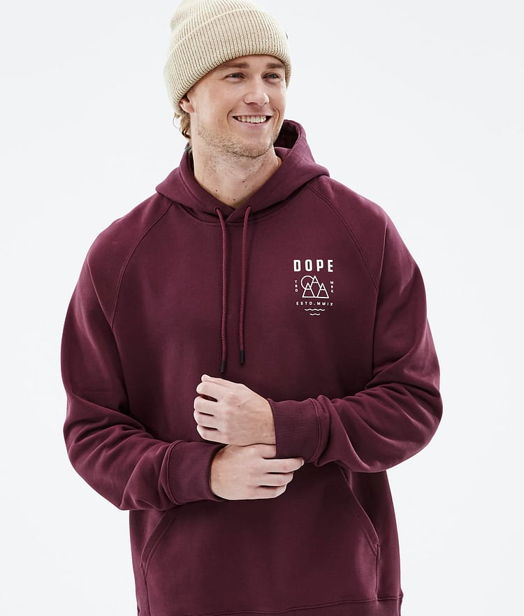 Dope Common 22 Hood Herr Summit Burgundy, Bild 3 av 6