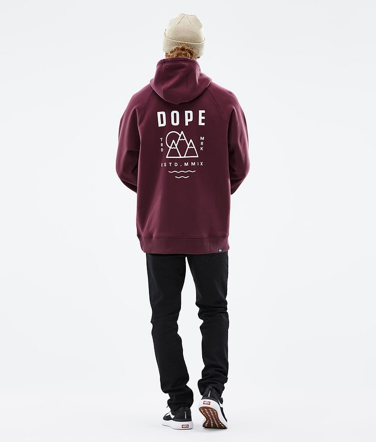 Dope Common 22 Hood Herr Summit Burgundy, Bild 4 av 6