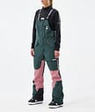 Montec Fawk W Snowboardbyxa Dam Dark Atlantic/Pink