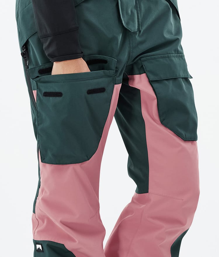 Montec Fawk W Snowboardbyxa Dam Dark Atlantic/Pink, Bild 7 av 7