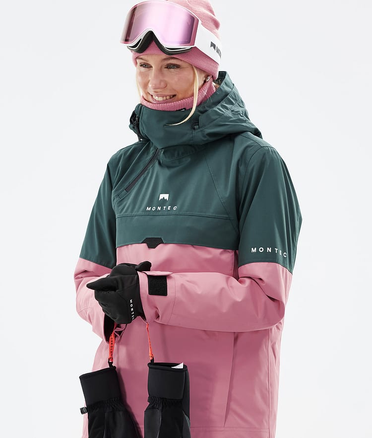 Montec Dune W Snowboardjacka Dam Dark Atlantic/Pink Renewed, Bild 2 av 9