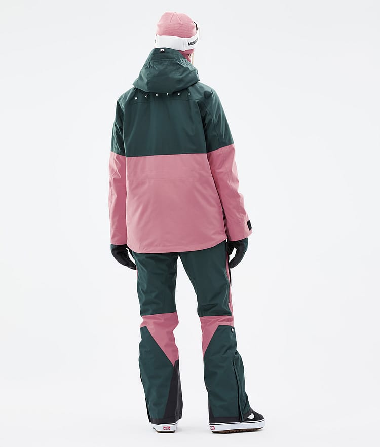 Montec Dune W Snowboardjacka Dam Dark Atlantic/Pink Renewed, Bild 5 av 9
