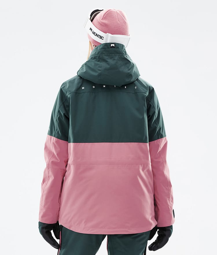 Montec Dune W Snowboardjacka Dam Dark Atlantic/Pink Renewed, Bild 7 av 9
