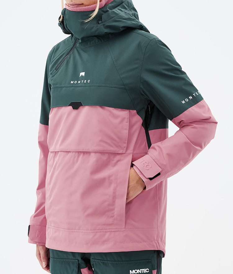 Montec Dune W Snowboardjacka Dam Dark Atlantic/Pink Renewed, Bild 8 av 9