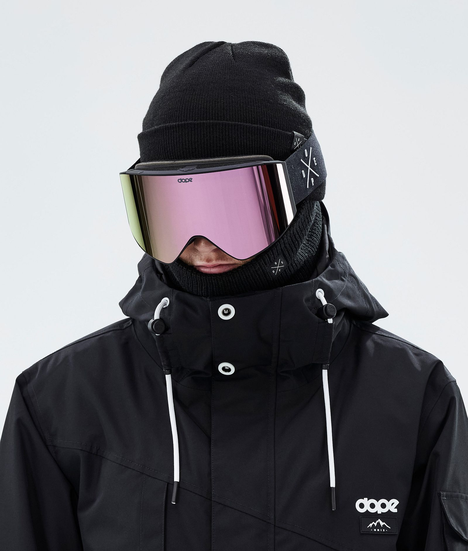 Dope Sight 2023 Skidglasögon Black W/Black Champagne Mirror, Bild 3 av 6
