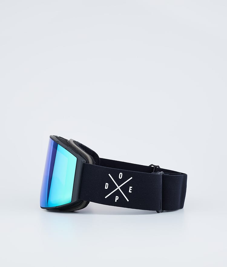 Dope Sight 2023 Skidglasögon Black W/Black Green Mirror, Image 5 of 6