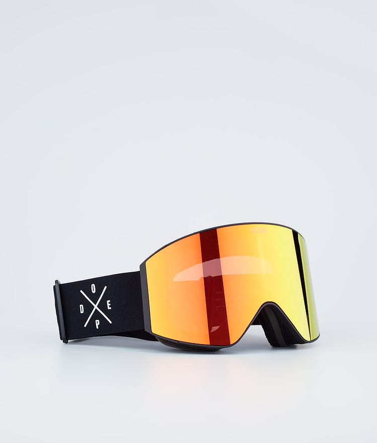 Dope Sight 2023 Skidglasögon Black W/Black Red Mirror, Bild 1 av 6