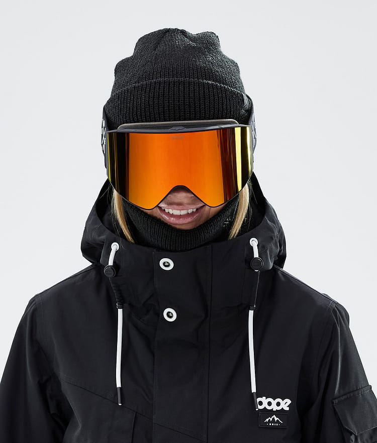 Dope Sight 2023 Skidglasögon Black W/Black Red Mirror, Bild 2 av 6