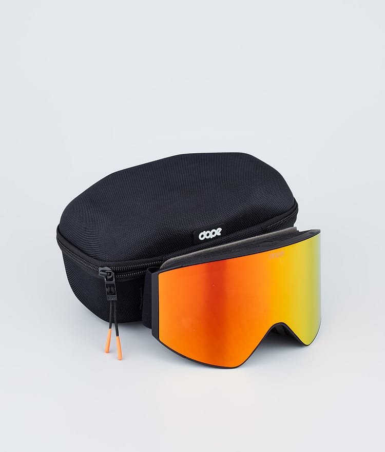 Dope Sight 2023 Skidglasögon Black W/Black Red Mirror, Bild 4 av 6
