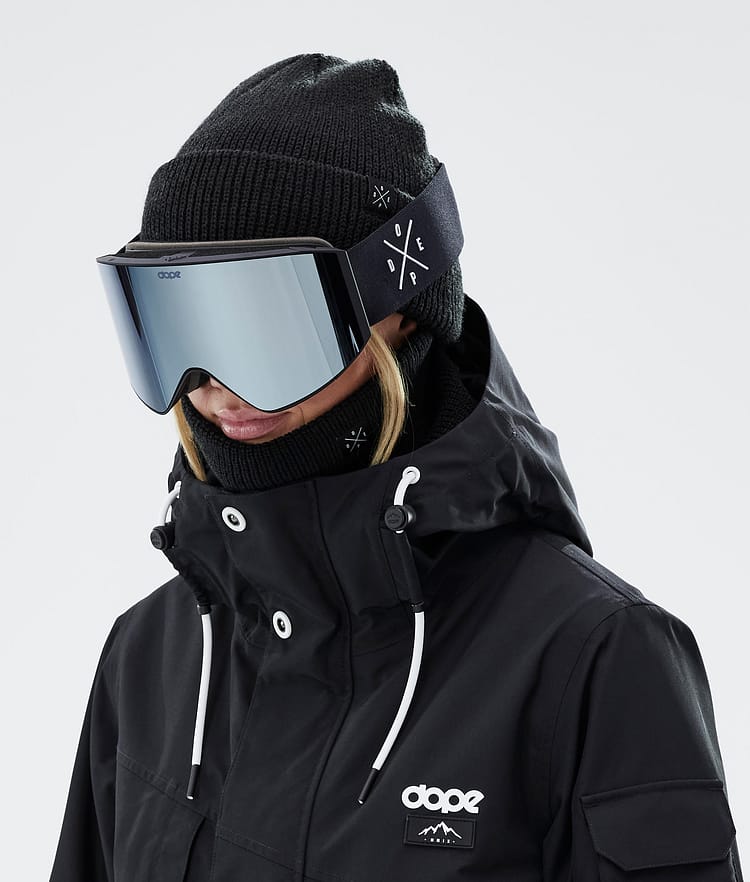 Dope Sight 2023 Skidglasögon Black W/Black Blue Mirror, Bild 3 av 6