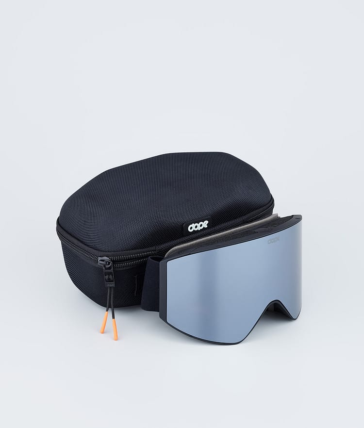 Dope Sight 2023 Skidglasögon Black W/Black Silver Mirror, Bild 4 av 6