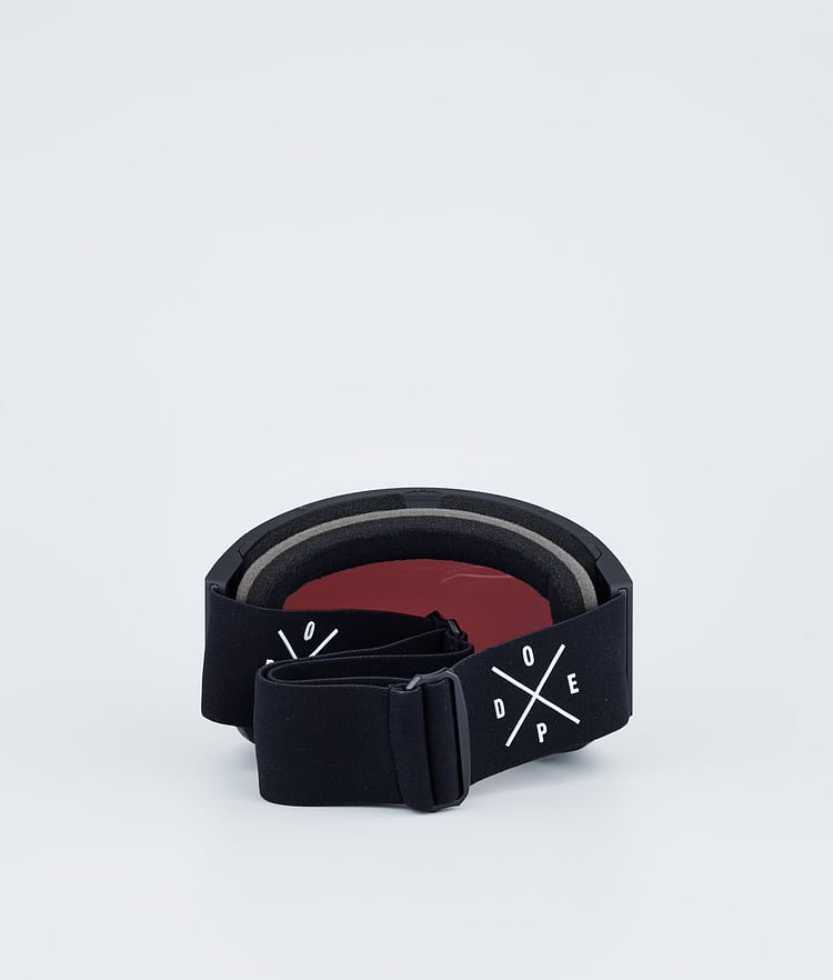 Dope Sight 2023 Skidglasögon Black W/Black Silver Mirror, Bild 6 av 6