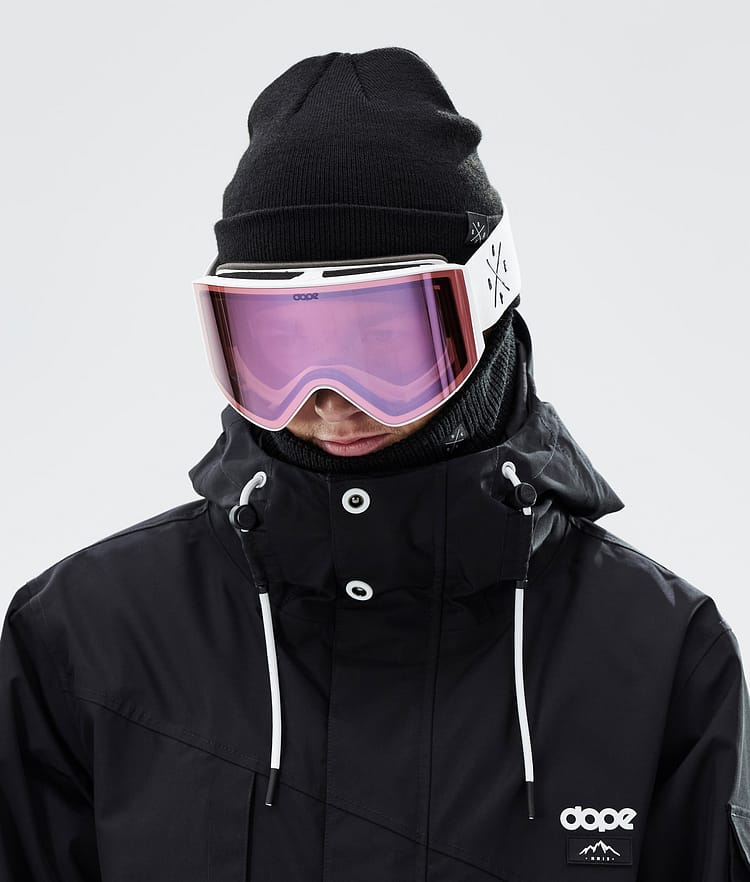 Dope Sight 2023 Skidglasögon White W/White Pink Mirror, Bild 3 av 6