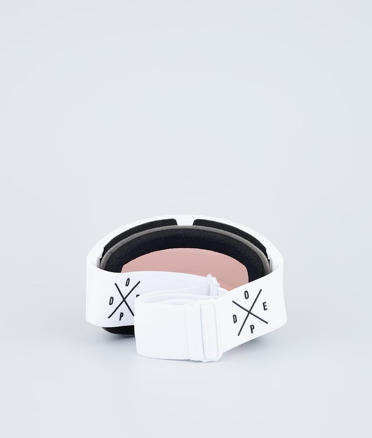 Dope Sight 2023 Skidglasögon White W/White Pink Mirror, Bild 6 av 6