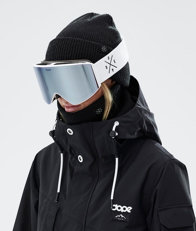 Dope Sight 2023 Skidglasögon White W/White Blue Mirror, Bild 3 av 6