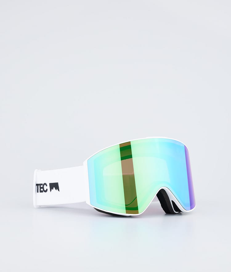 Montec Scope 2022 Skidglasögon White/Tourmaline Green Mirror, Bild 1 av 6