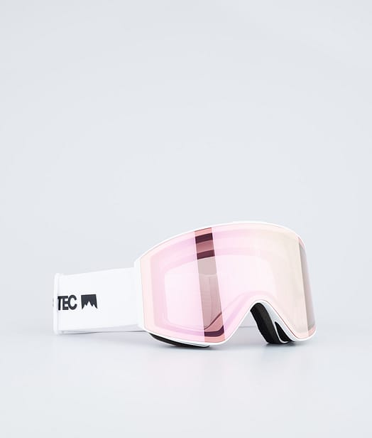 Montec Scope 22 Skidglasögon White/Pink Sapphire Mirror