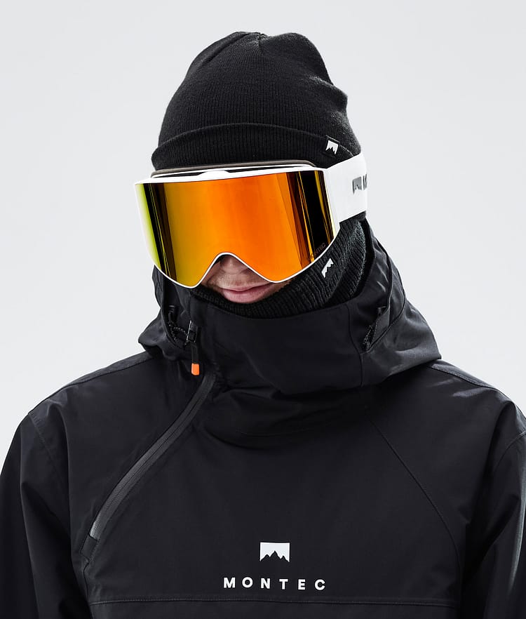 Montec Scope 22 Skidglasögon White/Ruby Red Mirror, Bild 2 av 6