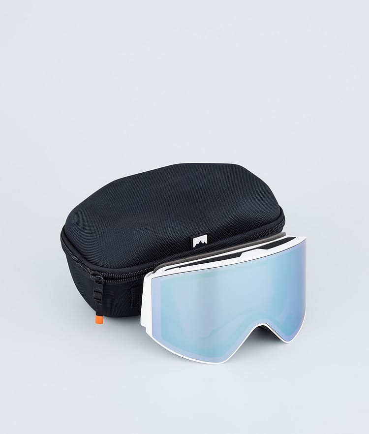Montec Scope 2022 Skidglasögon White/Moon Blue Mirror