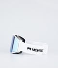 Montec Scope 2022 Skidglasögon White/Moon Blue Mirror