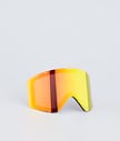 Montec Scope 2022 Goggle Lens Extralins Snow Herr Ruby Red Mirror