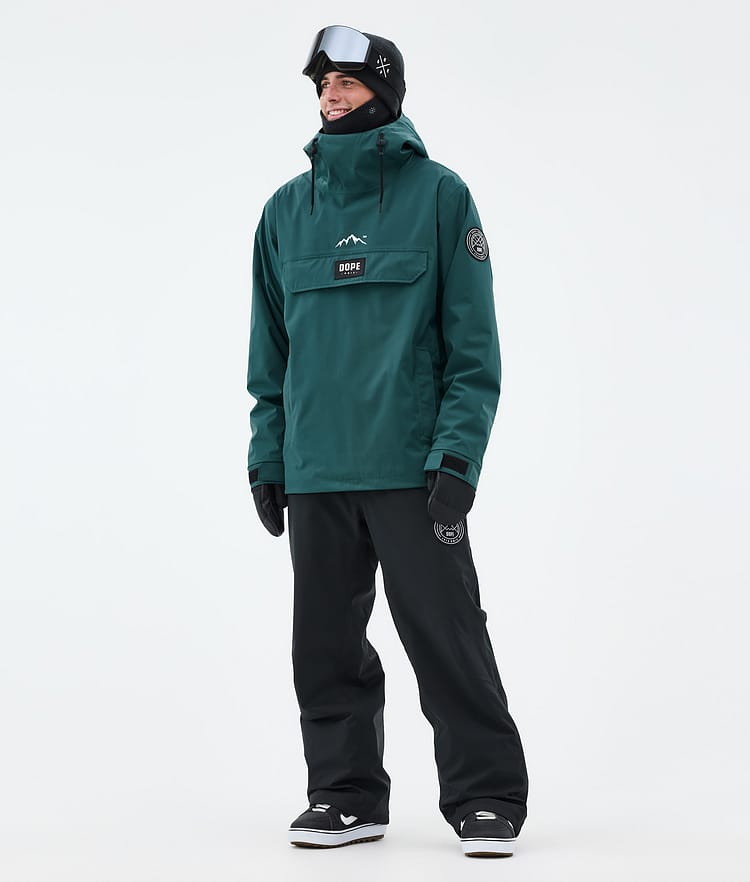 Dope Blizzard Snowboardjacka Herr Bottle Green, Bild 2 av 8
