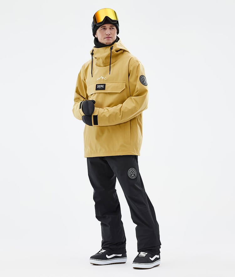 Dope Blizzard 22 Snowboardjacka Herr Ochre, Image 3 of 9