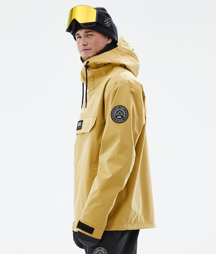 Dope Blizzard 22 Snowboardjacka Herr Ochre, Image 6 of 9