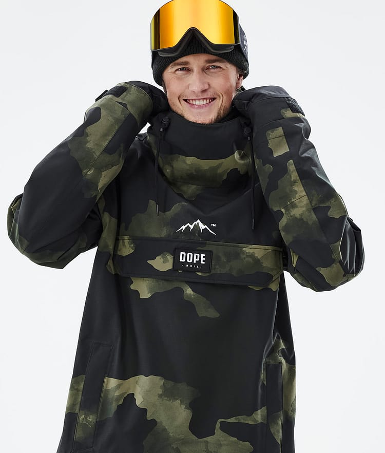 Dope Blizzard 2022 Snowboardjacka Herr Green Camo, Bild 2 av 9