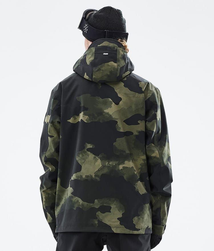 Dope Blizzard 2022 Skidjacka Herr Green Camo, Bild 7 av 9