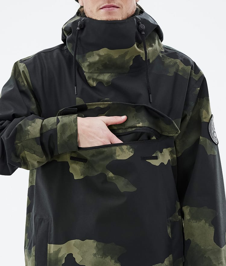 Dope Blizzard 2022 Skidjacka Herr Green Camo, Bild 9 av 9