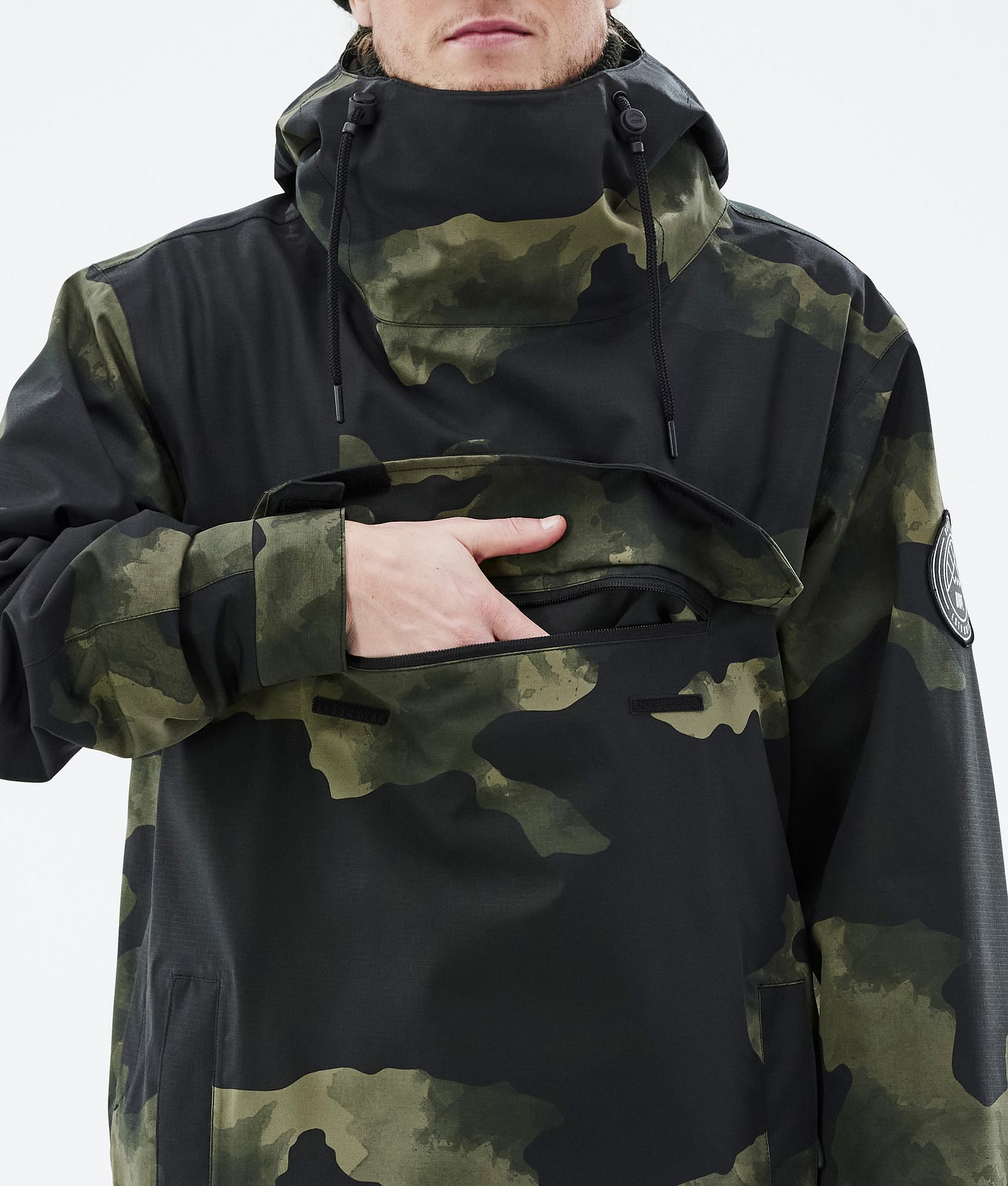 Dope Blizzard 2022 Skidjacka Herr Green Camo, Bild 9 av 9