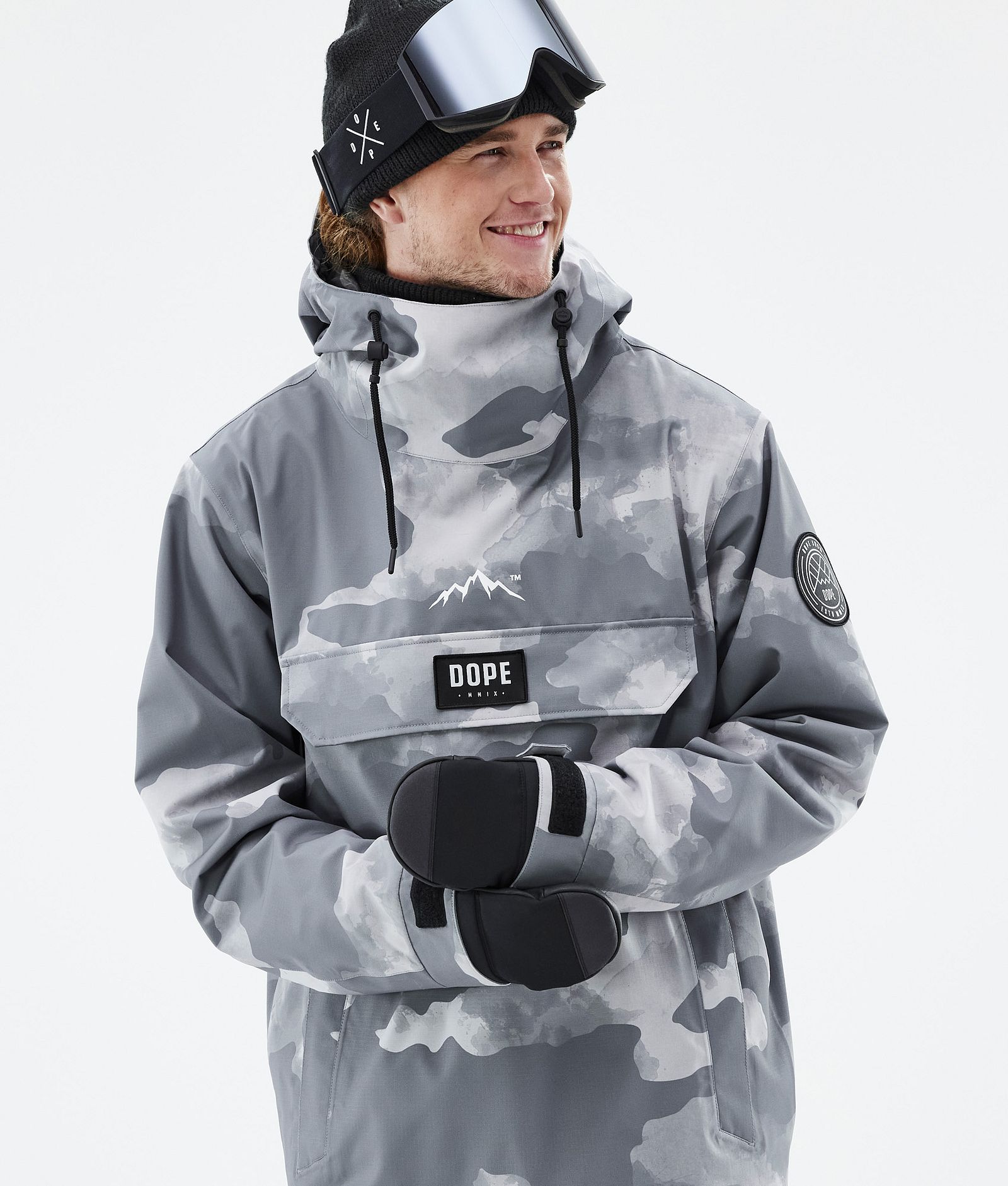 Dope Blizzard 2022 Snowboardjacka Herr Stone Camo, Bild 2 av 9