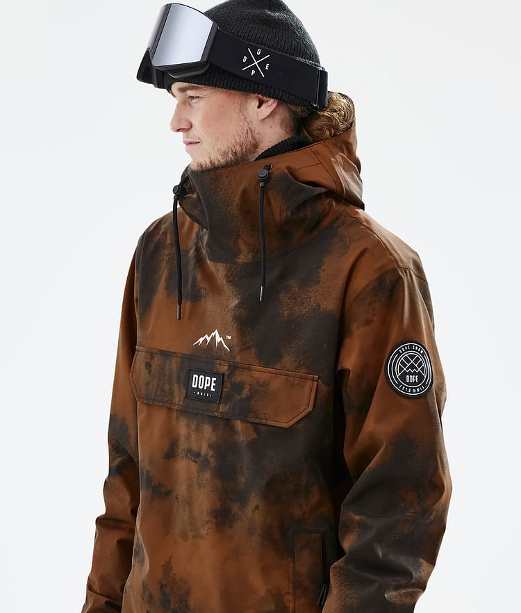 Dope Blizzard 22 Snowboardjacka Herr Smudge Orange, Image 2 of 9