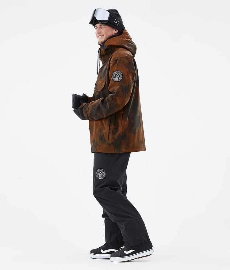 Dope Blizzard 22 Snowboardjacka Herr Smudge Orange, Image 4 of 9