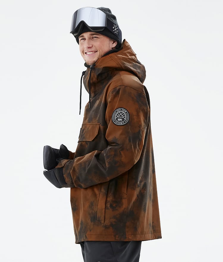 Dope Blizzard 22 Snowboardjacka Herr Smudge Orange, Image 6 of 9