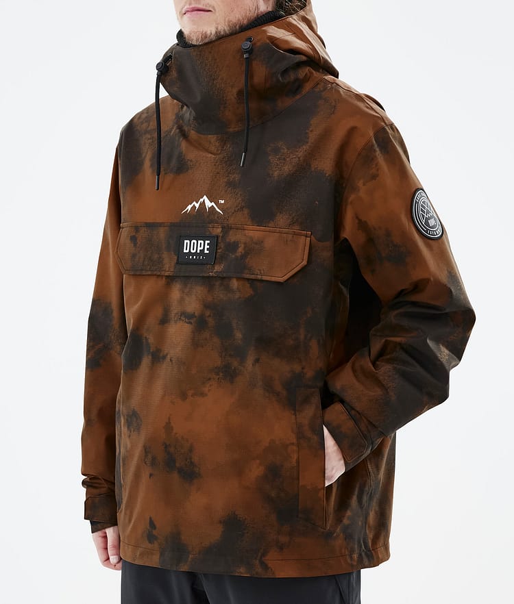 Dope Blizzard 22 Snowboardjacka Herr Smudge Orange, Image 8 of 9