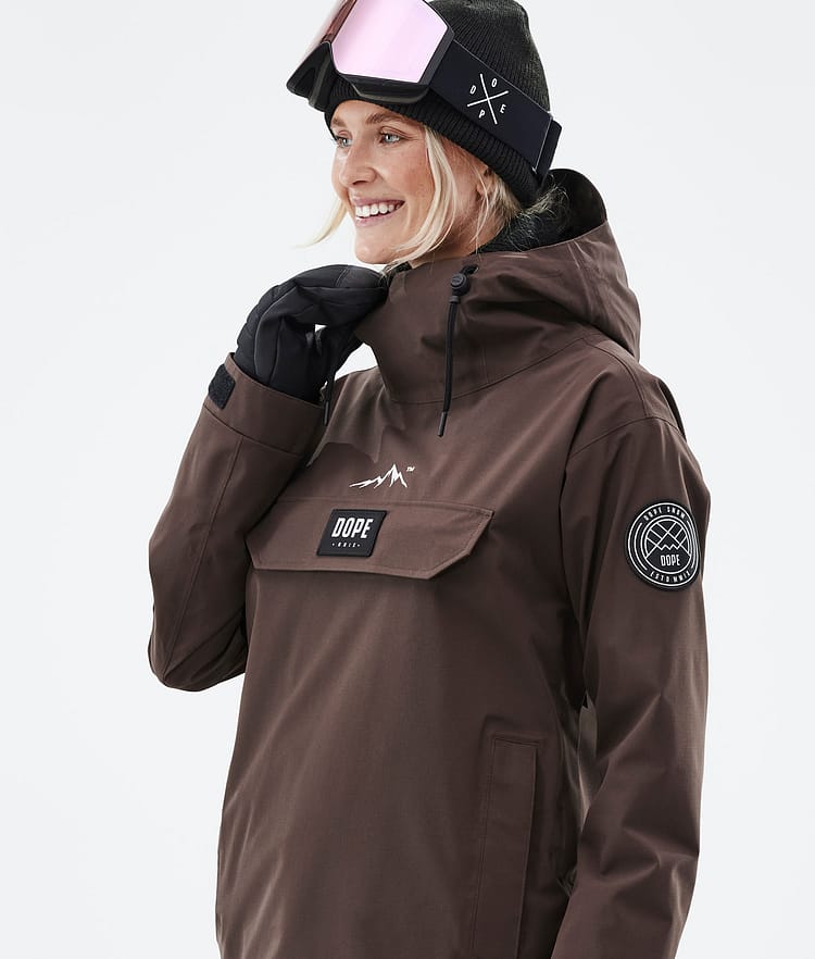 Dope Blizzard W 22 Snowboardjacka Dam Brown, Image 2 of 9