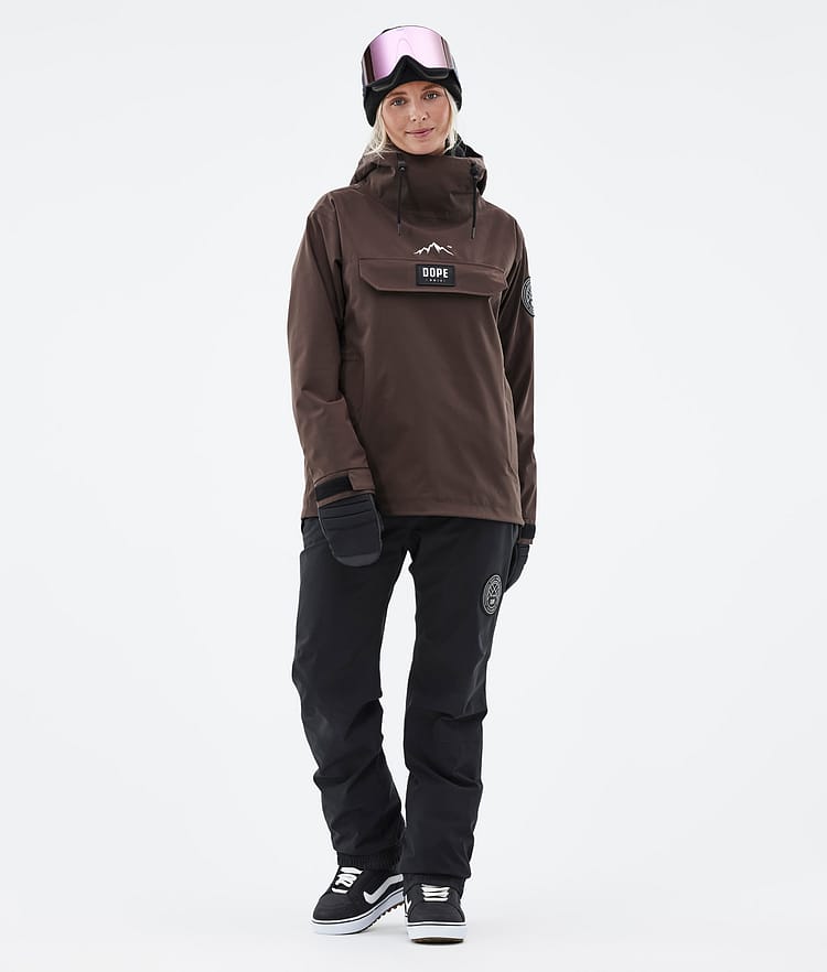 Dope Blizzard W 22 Snowboardjacka Dam Brown, Image 3 of 9