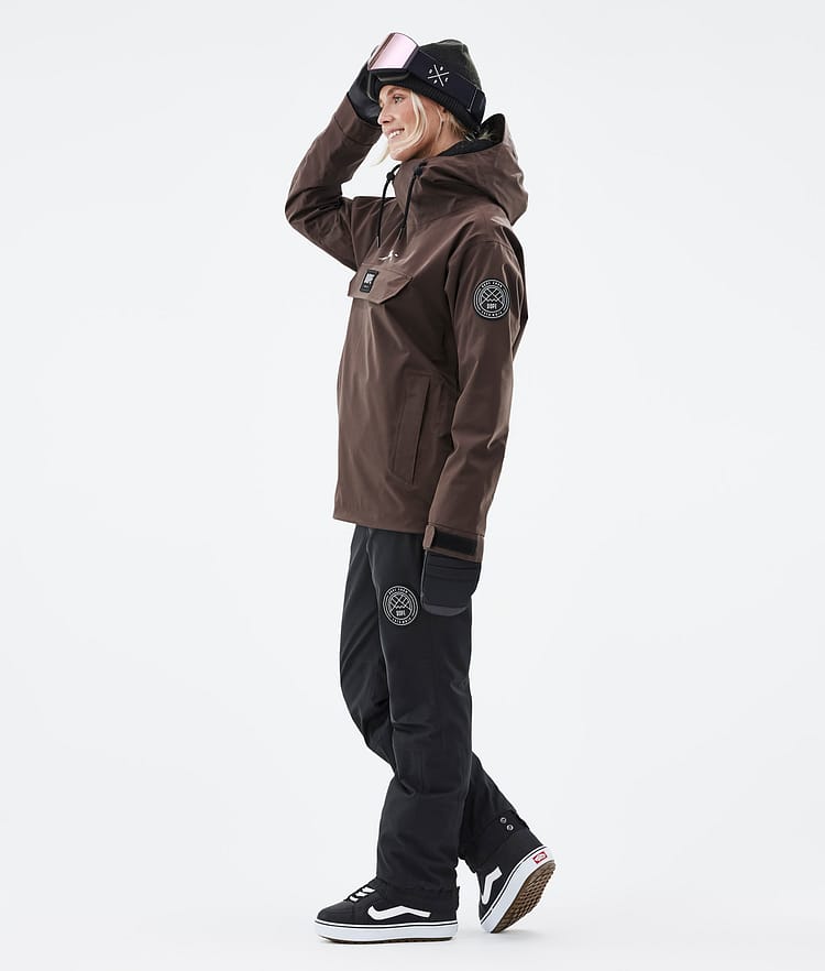 Dope Blizzard W 22 Snowboardjacka Dam Brown, Image 4 of 9